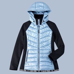 Calvin Klein Performance puffer jacket hooded size M  